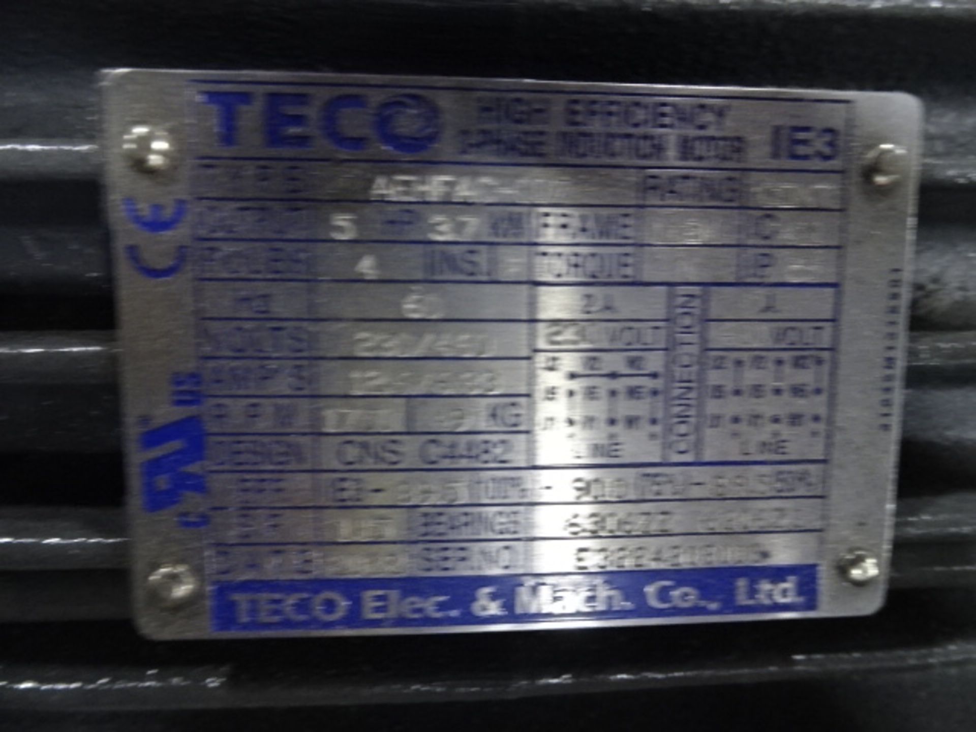 Teco Motor - Image 2 of 2