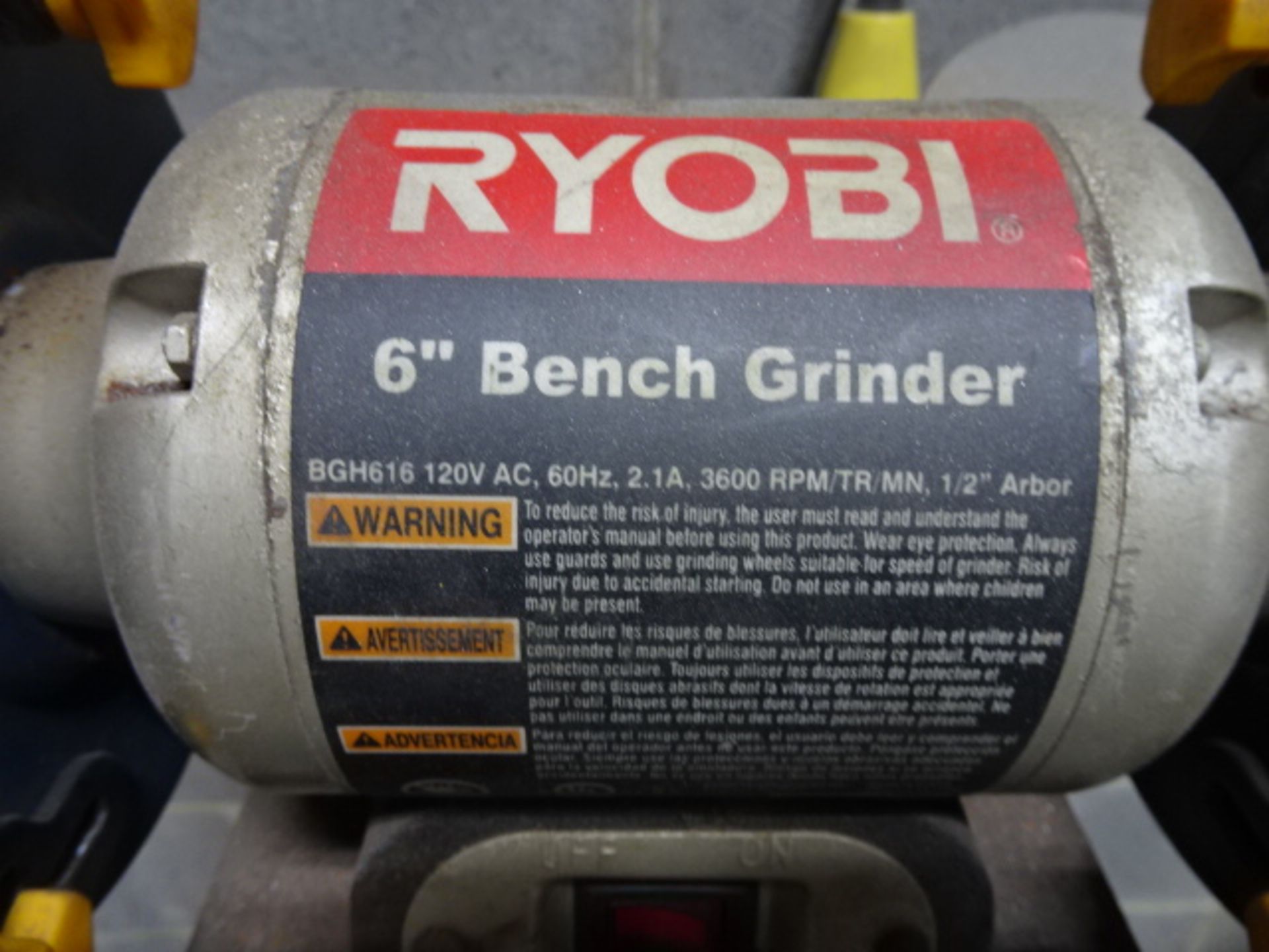 Ryobi Bench Grinder - Image 2 of 2