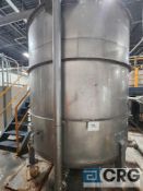 TPM stainless tank, 2,000 gallon