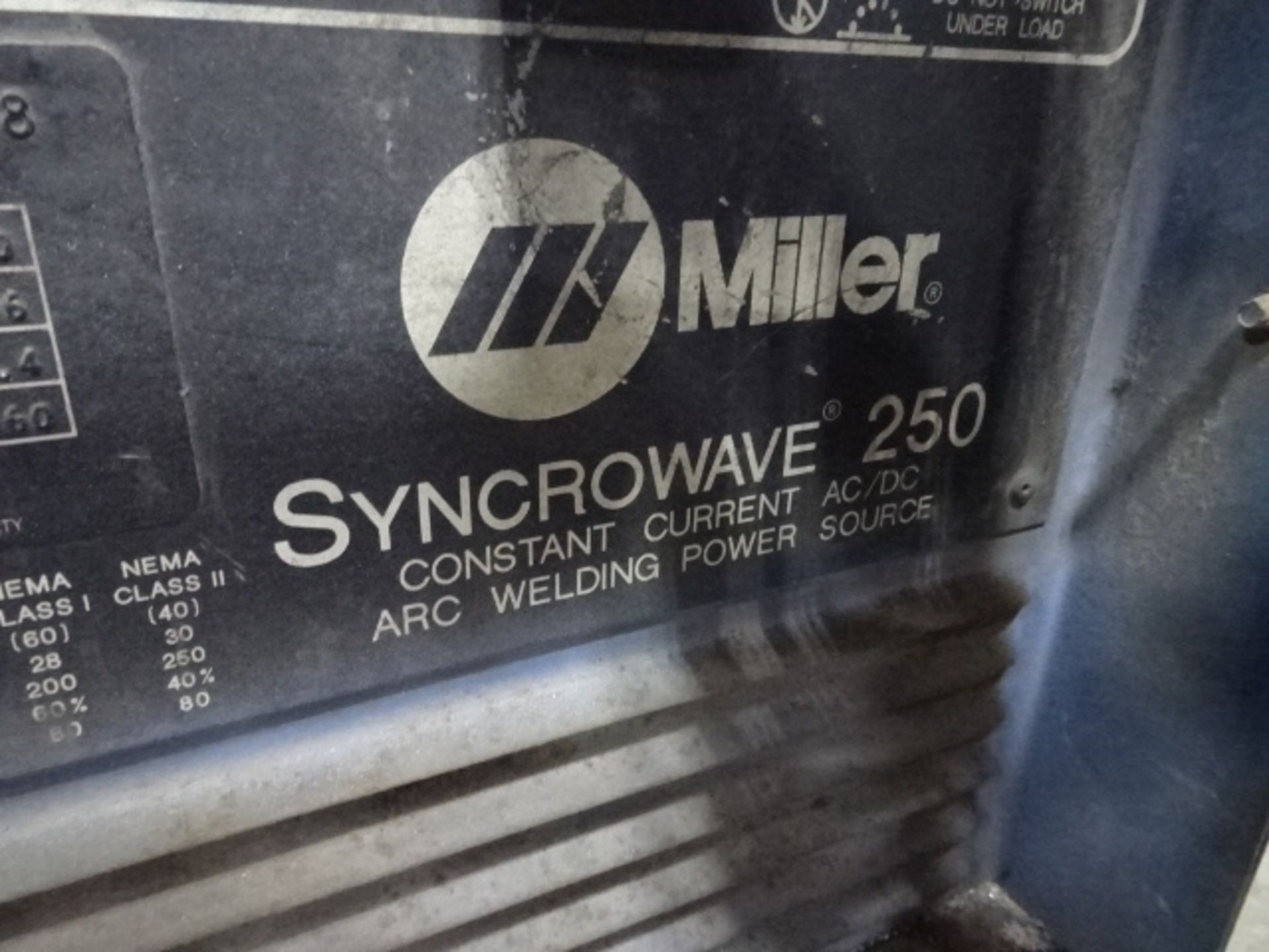 Miller Syncrowave Arc Welder - Image 2 of 2
