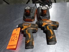 Ridgid Impact Drivers and Chargers