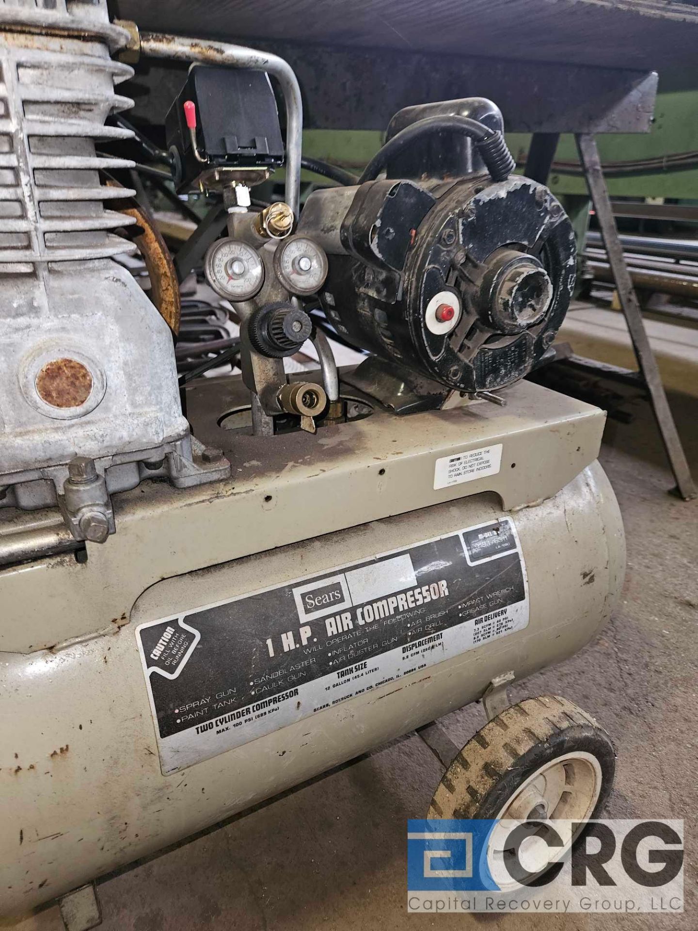 Sears Air Compressor - Image 2 of 5