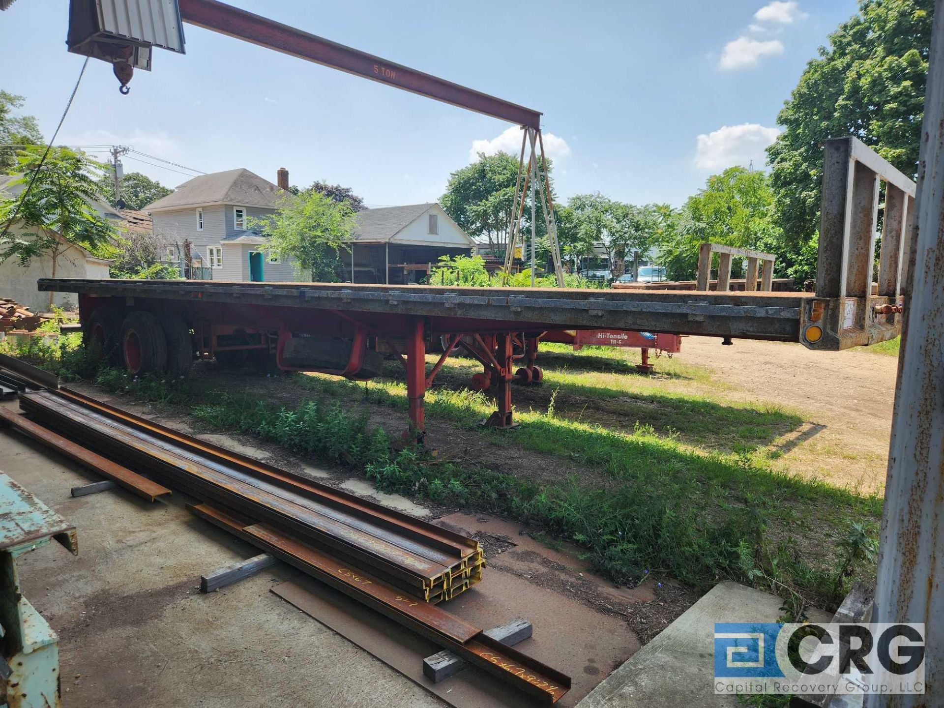 Fruehauf Flatbed Trailer - Image 3 of 9