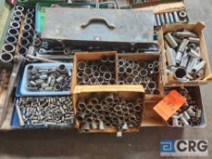 Assorted Sockets and Ratchet Sets