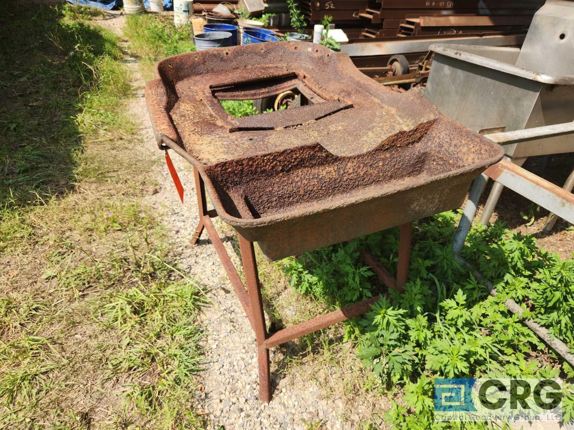 Antique Blacksmith Table - Image 3 of 3