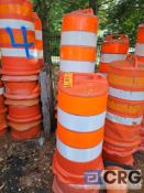 Orange Traffic Barrels