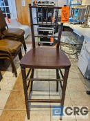 Chivari Fruitwood Bar Chairs