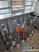 Assorted Chrome Stanchions