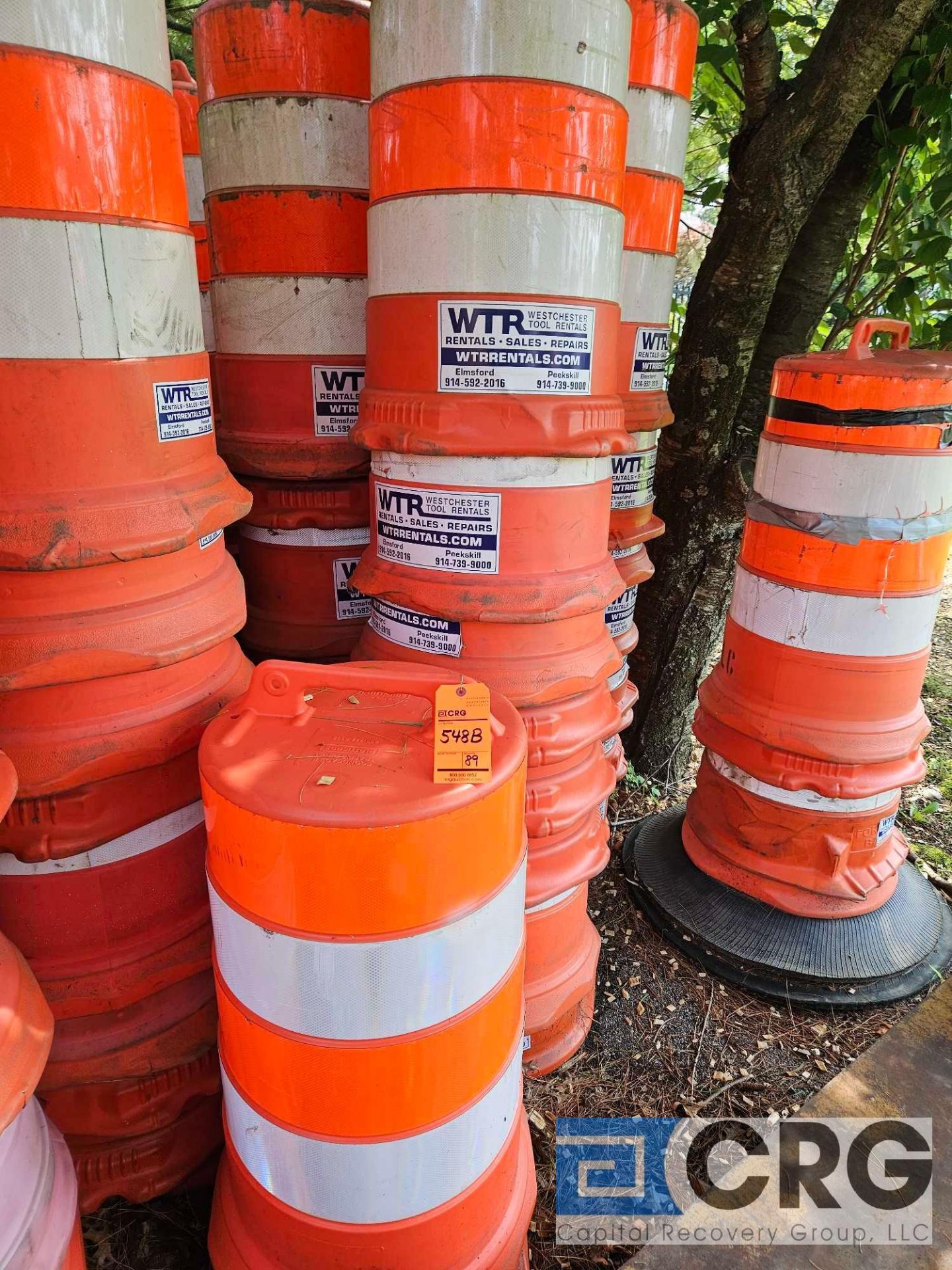 Orange Traffic Barrels