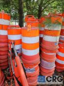 Orange Traffic Barrels