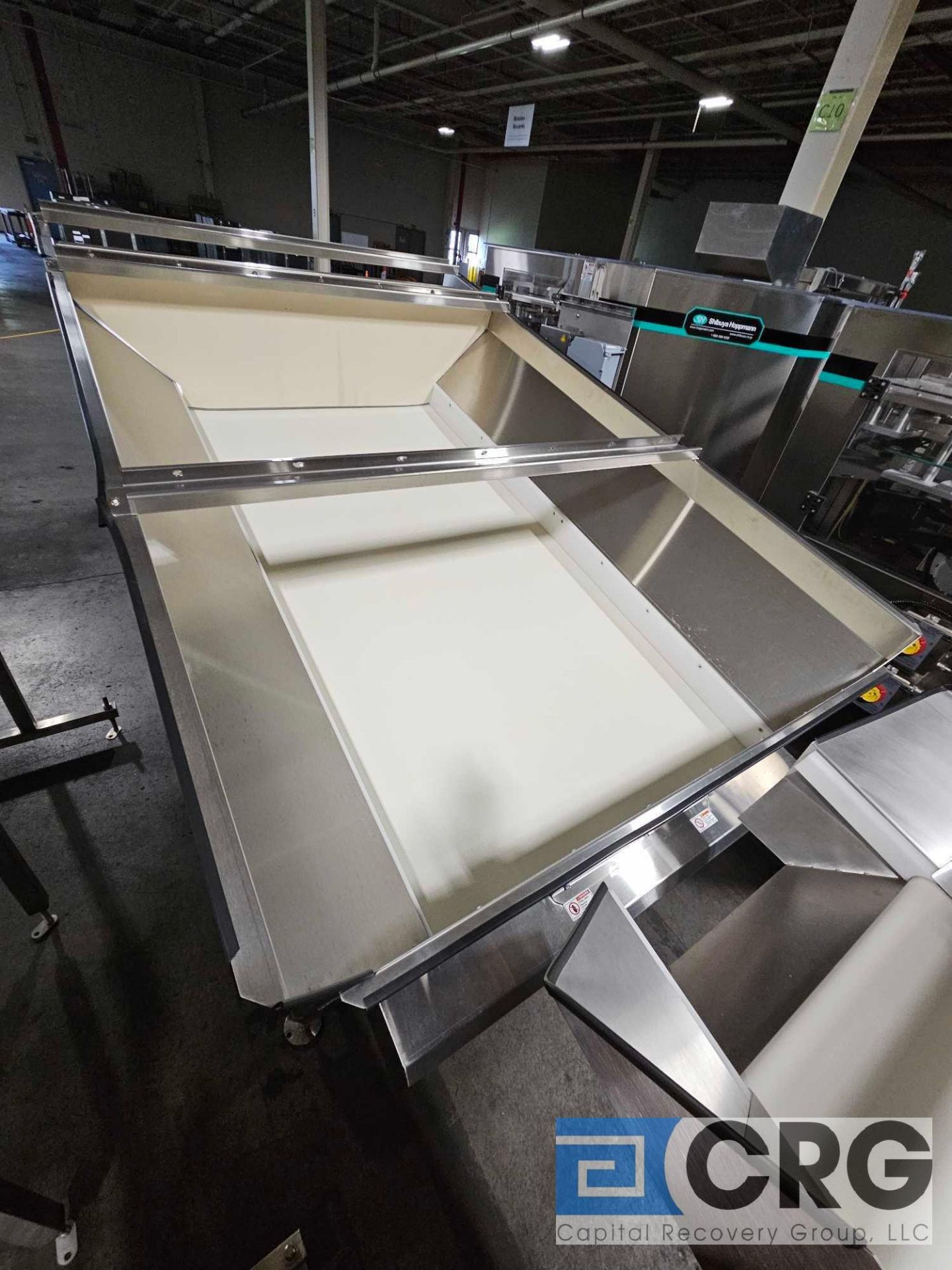 Shibuya Hoppman Stainless Incline Conveyor - Image 3 of 4