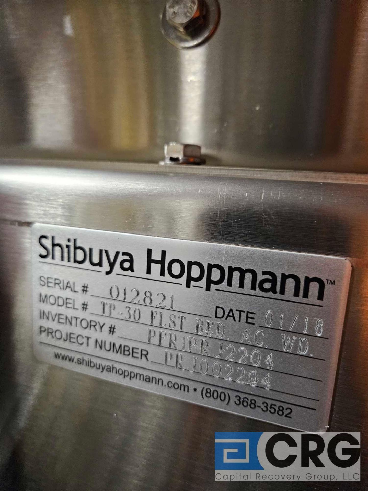 Shibuya Hoppman Stainless Incline Conveyor - Image 2 of 4