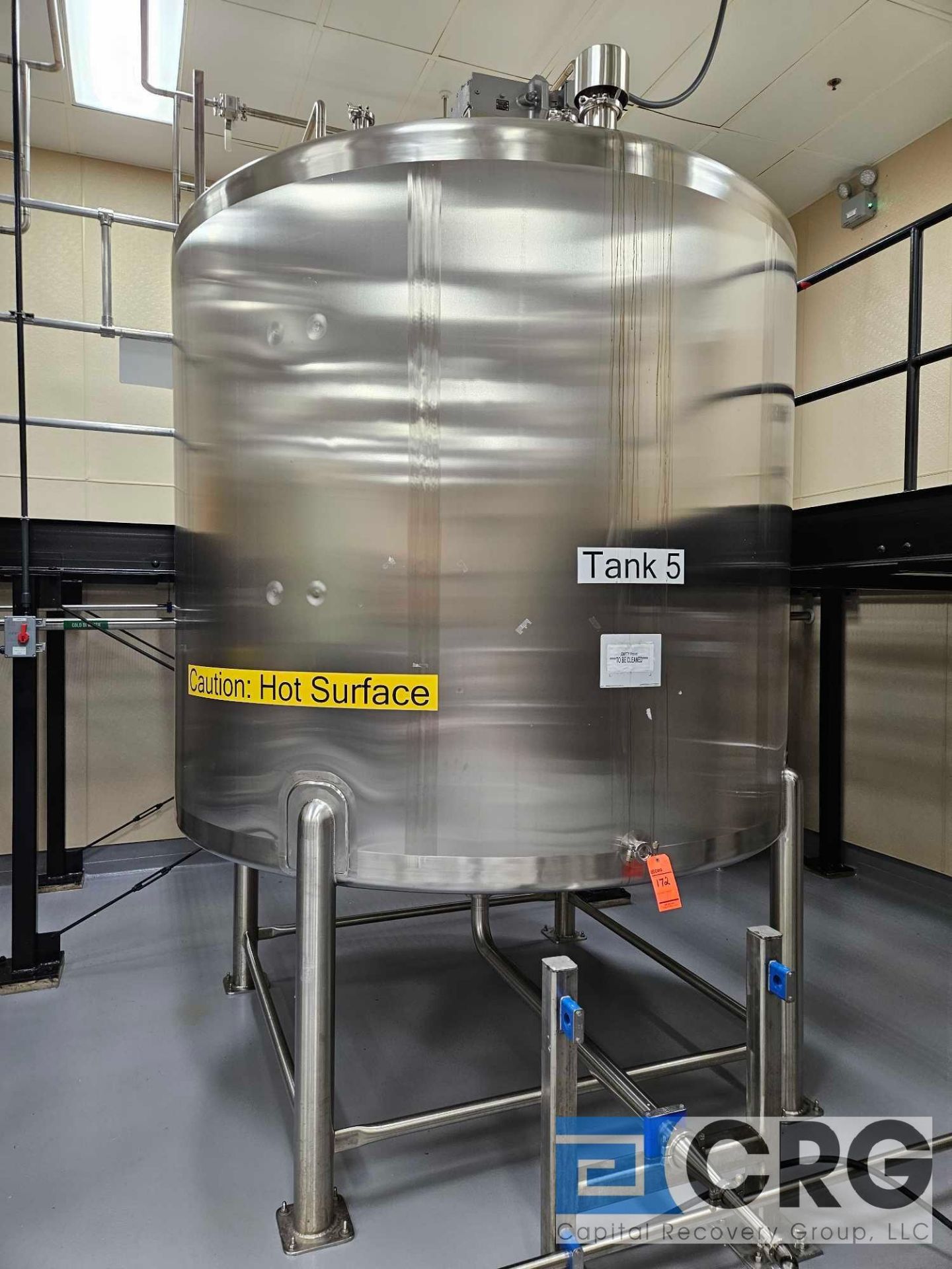 Feldmeier Stainless Steel Conical Tank