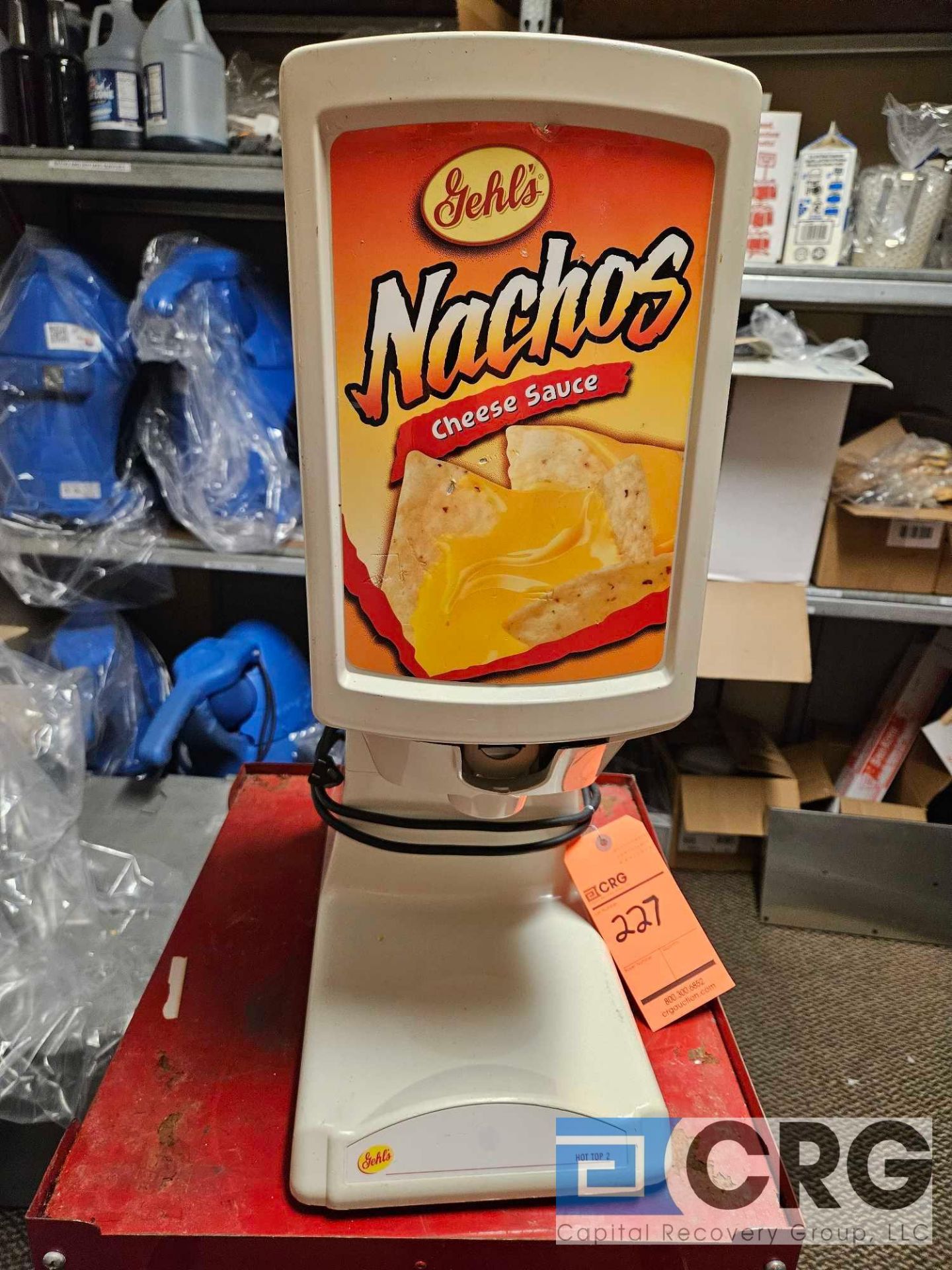 Gehl's Hot Dog Cheese Dispenser