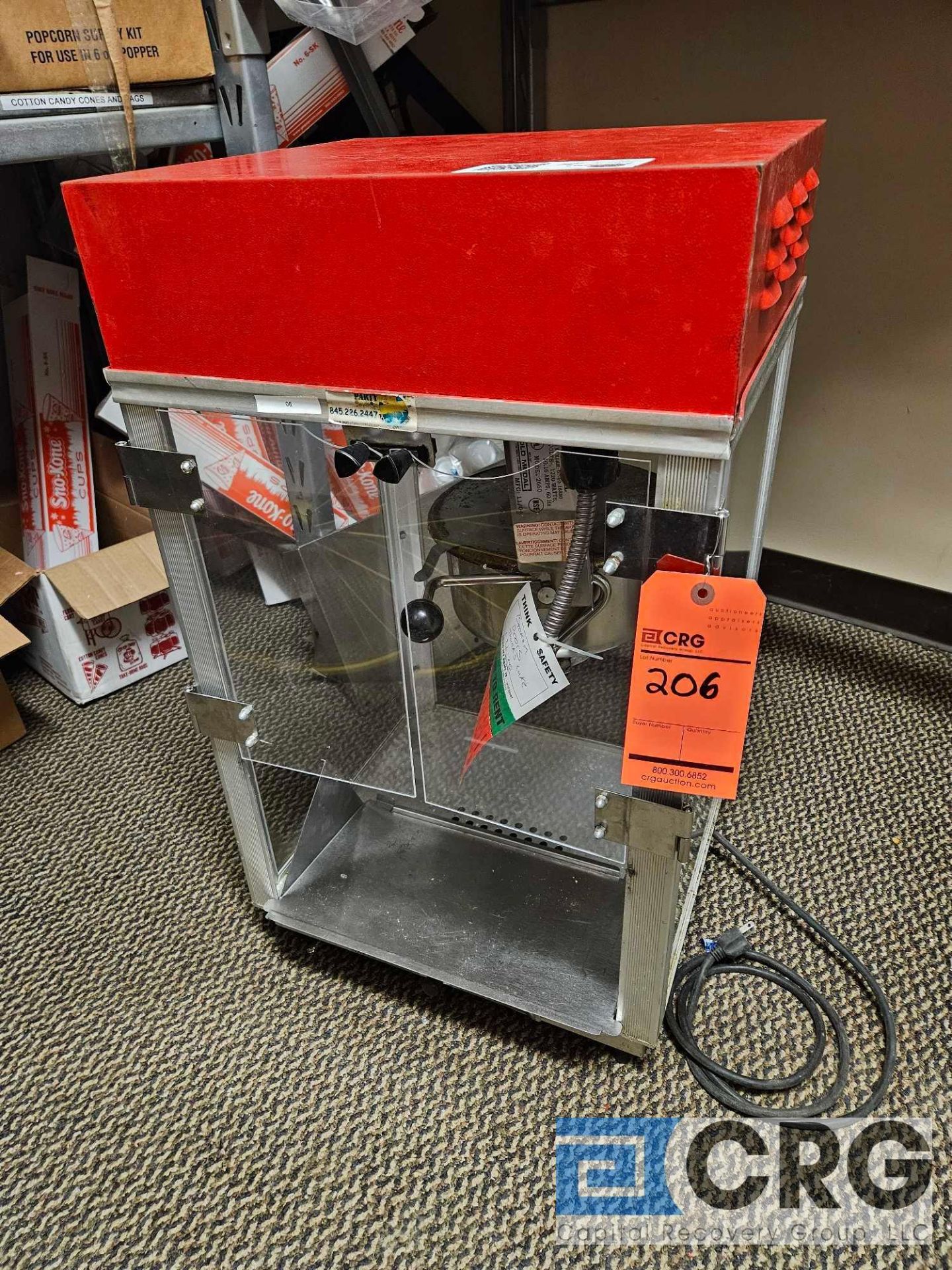 Gold Medal Popcorn Machine