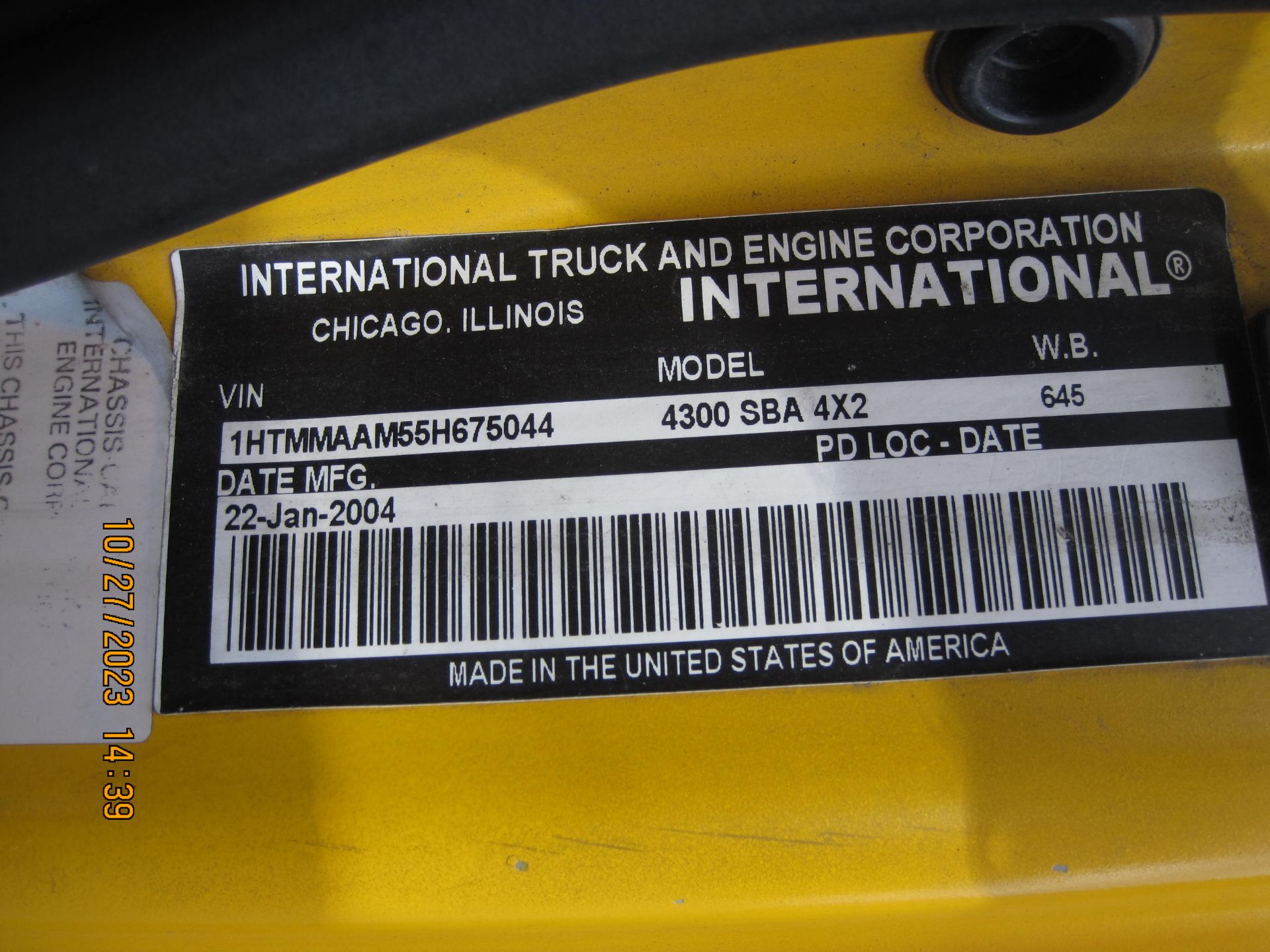 Internation Box Truck - Image 7 of 8