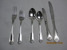 Shell Silver-Plate Flatware