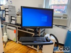 MSP Table Rolling Aluminum Workstation with Dell Optiplex PC