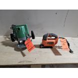 Hitachi Electric Production Router/Black and Decker Jig Saw