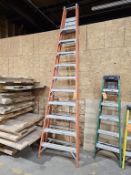 Werner Fiberglass Folding Ladder