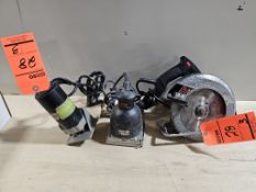 Skilsaw Circular Saw/Porter Cable Orbital Sander and Power Unit