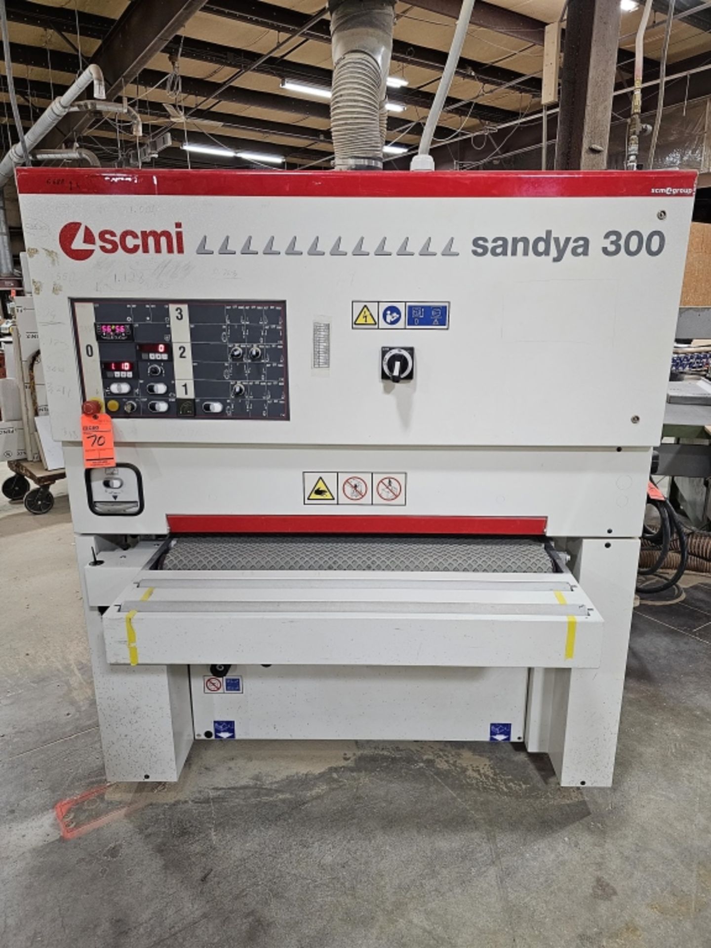 SCMI Sandya Single Sided Belt Sander - Image 3 of 9