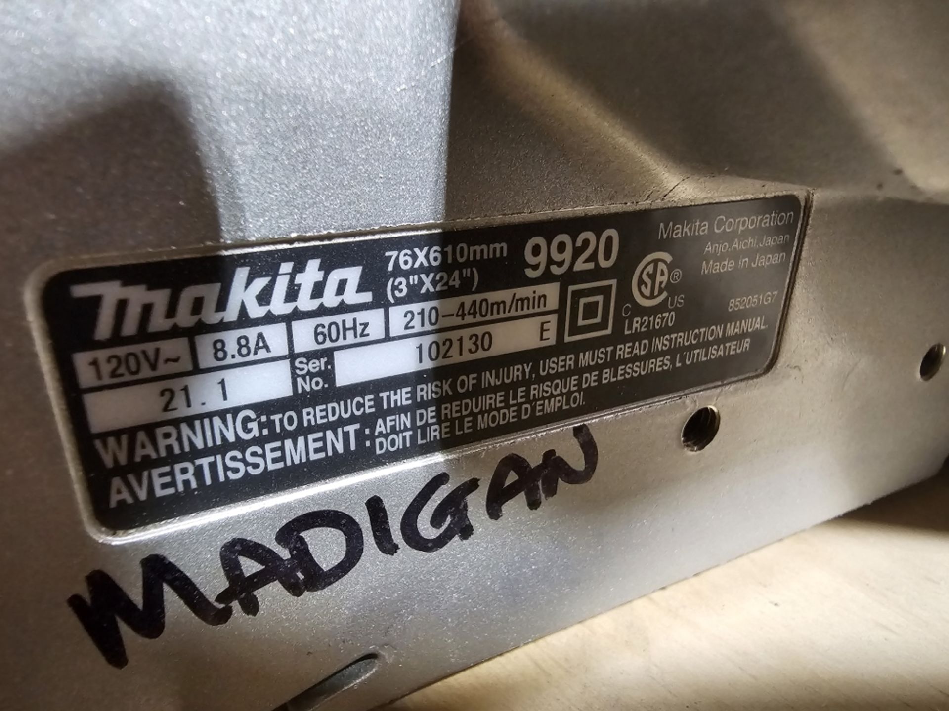 Makita Belt Sander/Porter Cable Trim Routers - Image 12 of 12