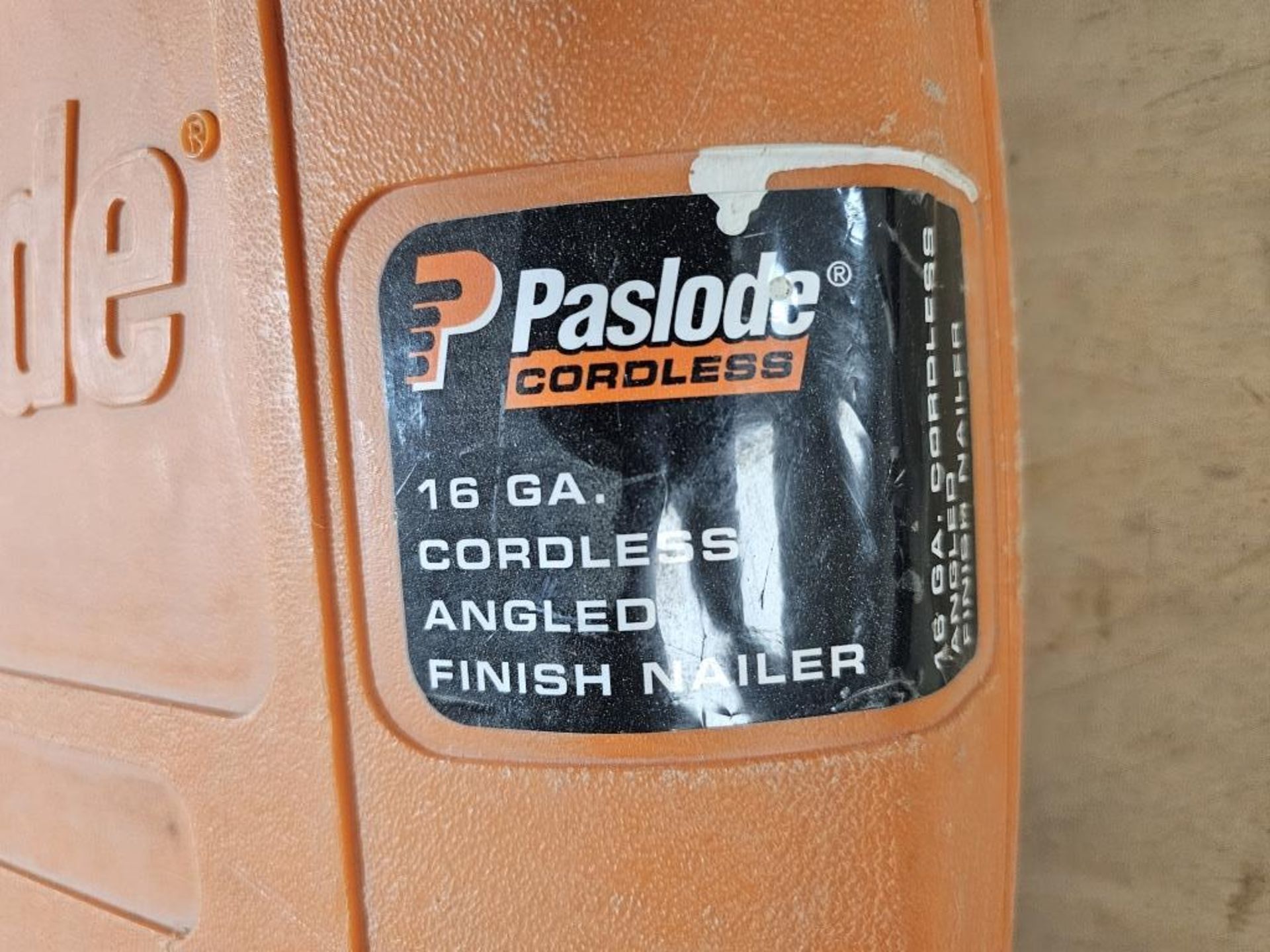 Paslode Cordless Angled Finish Nailer/Battery Chargers - Image 5 of 7