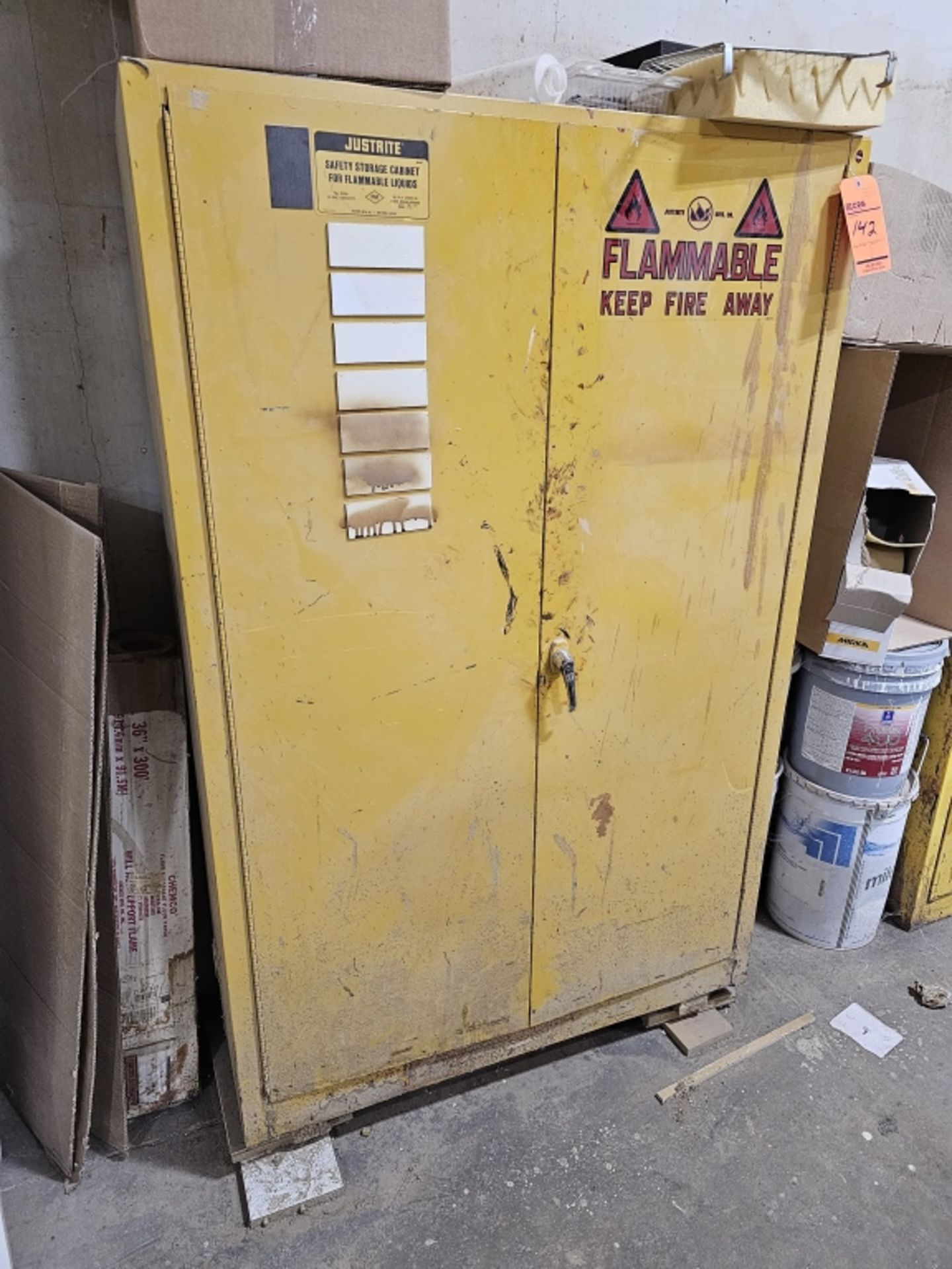 JustRite Flammable Storage Cabinet - Image 2 of 4