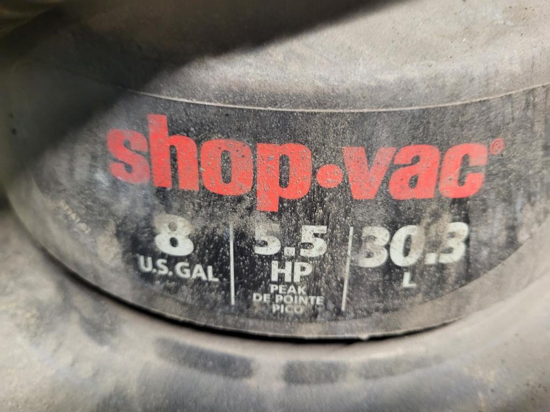 Shop-Vac 8 Gallon Wet/Dry Vaccum - Image 2 of 2