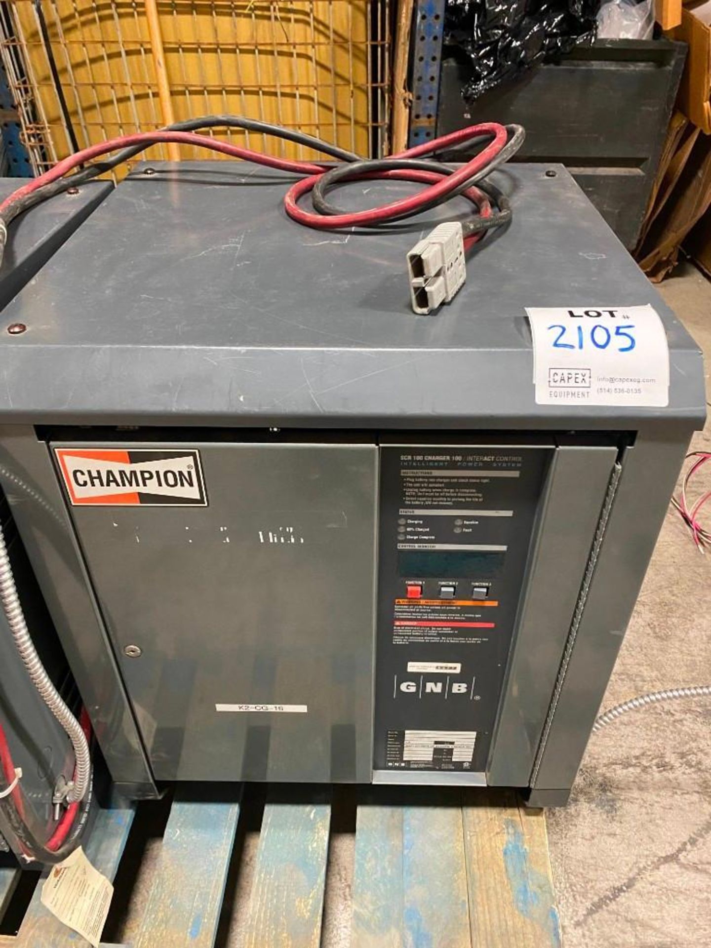 GNB Forklift battery charger CHP100-12-600T1Z