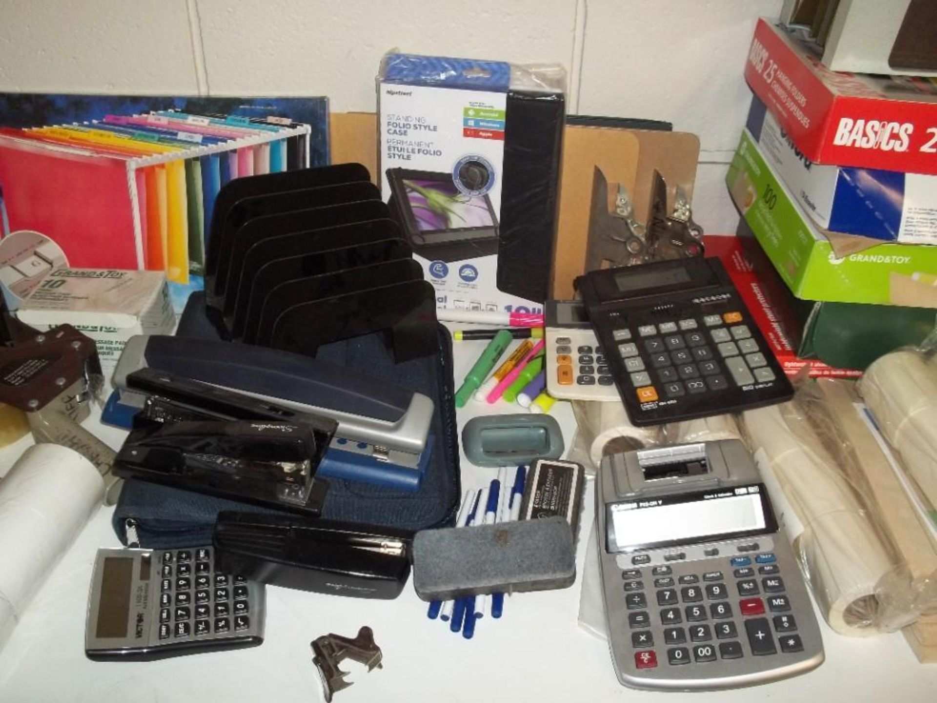 Large Lot Of Assorted Office Supplies Packed In Boxes - Image 3 of 4