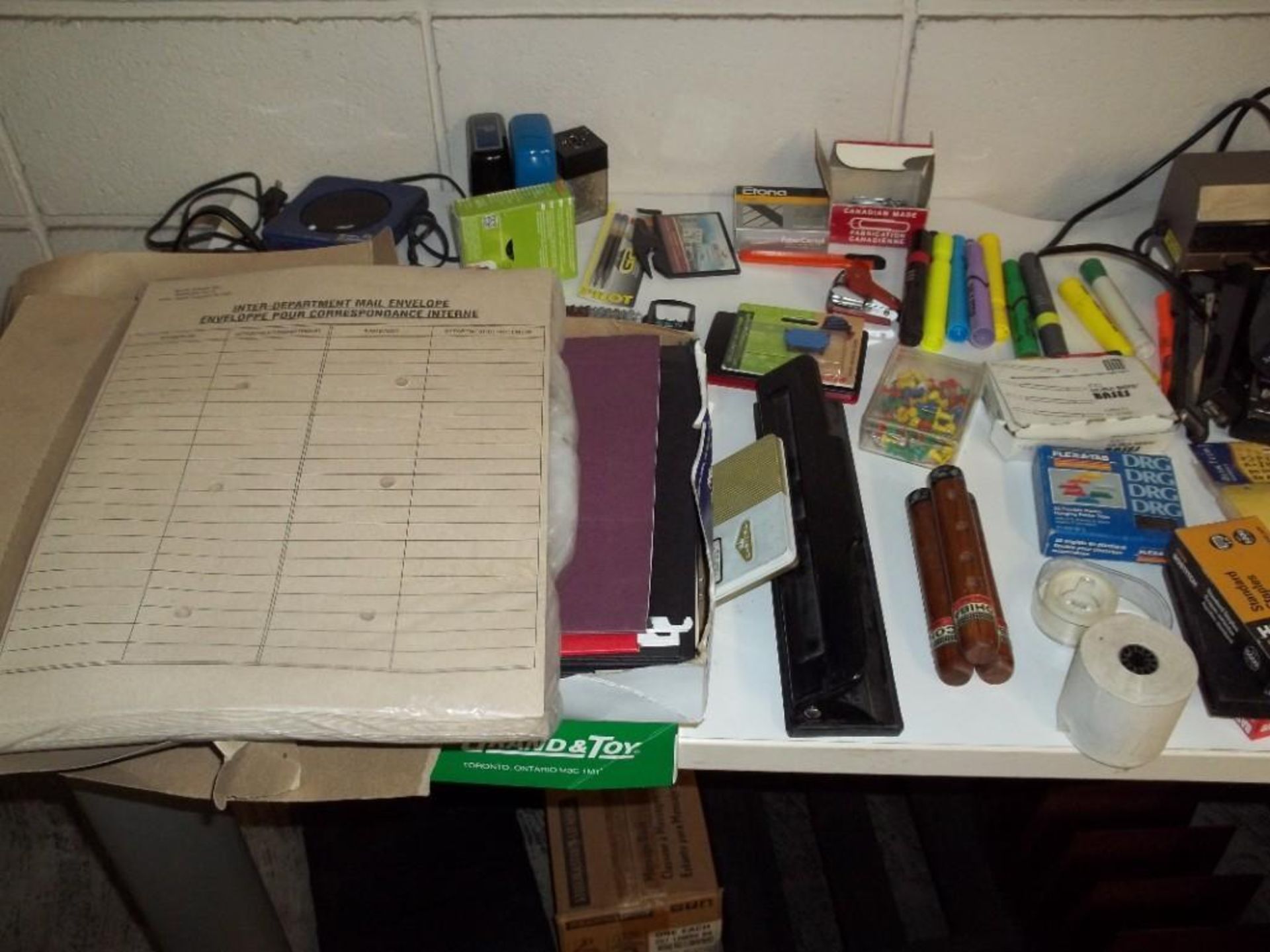 Large Lot Of Assorted Office Supplies Packed In Boxes - Image 4 of 6