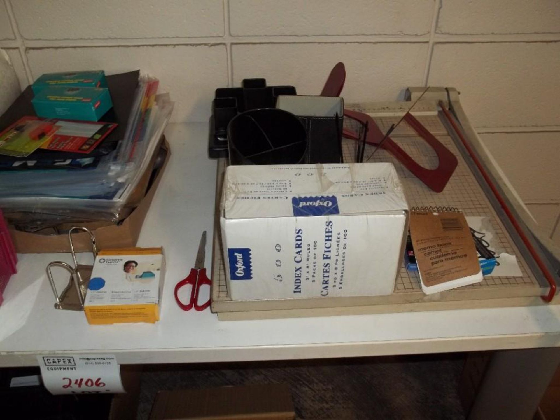 Large Lot Of Assorted Office Supplies Packed In Boxes - Image 2 of 4