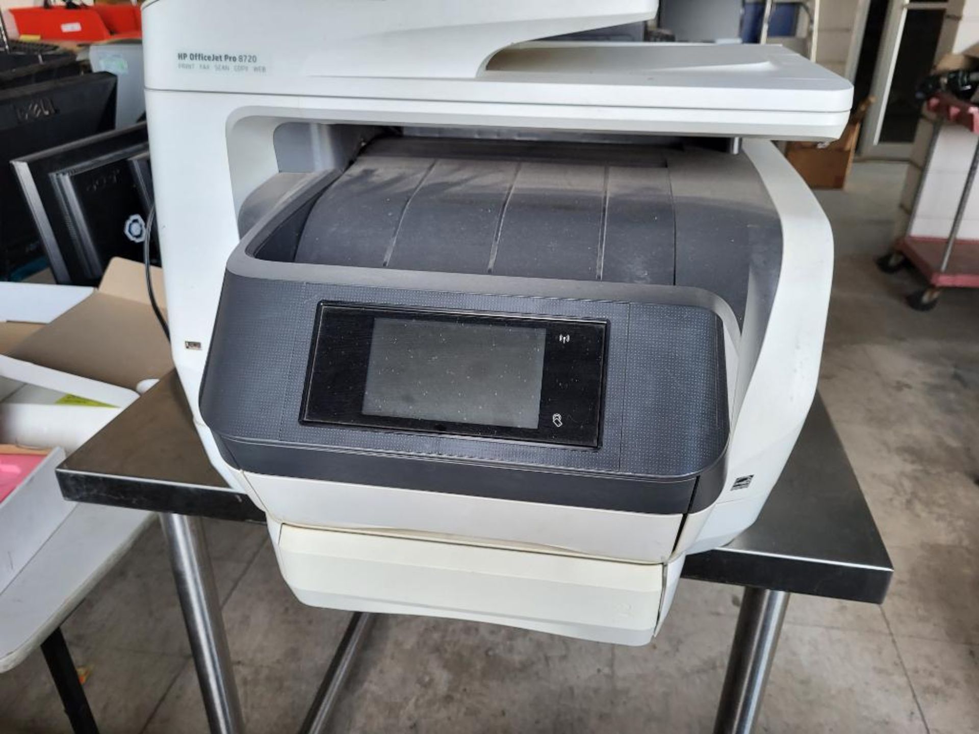 HP OfficeJet Pro 8740 with Extra Paper Tray
