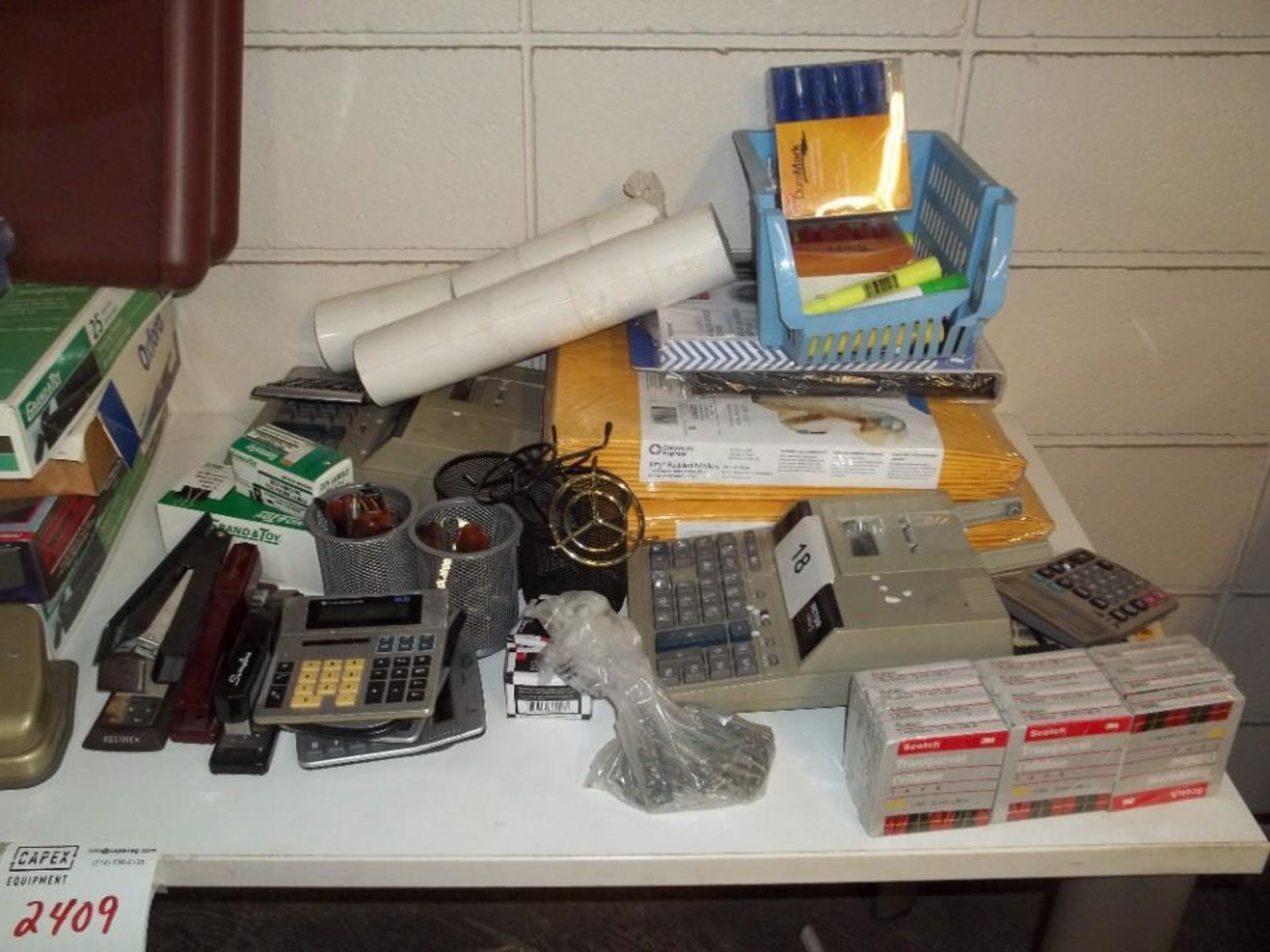 Large Lot Of Assorted Office Supplies Packed In Boxes - Image 3 of 6