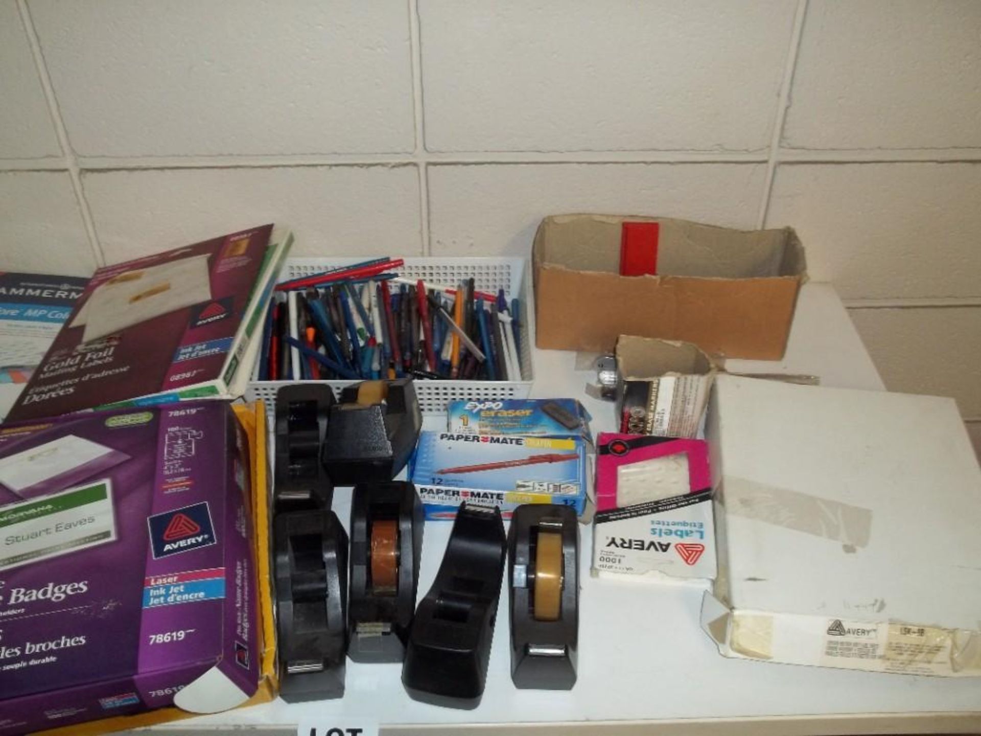 Large Lot Of Assorted Office Supplies Packed In Boxes - Image 3 of 5