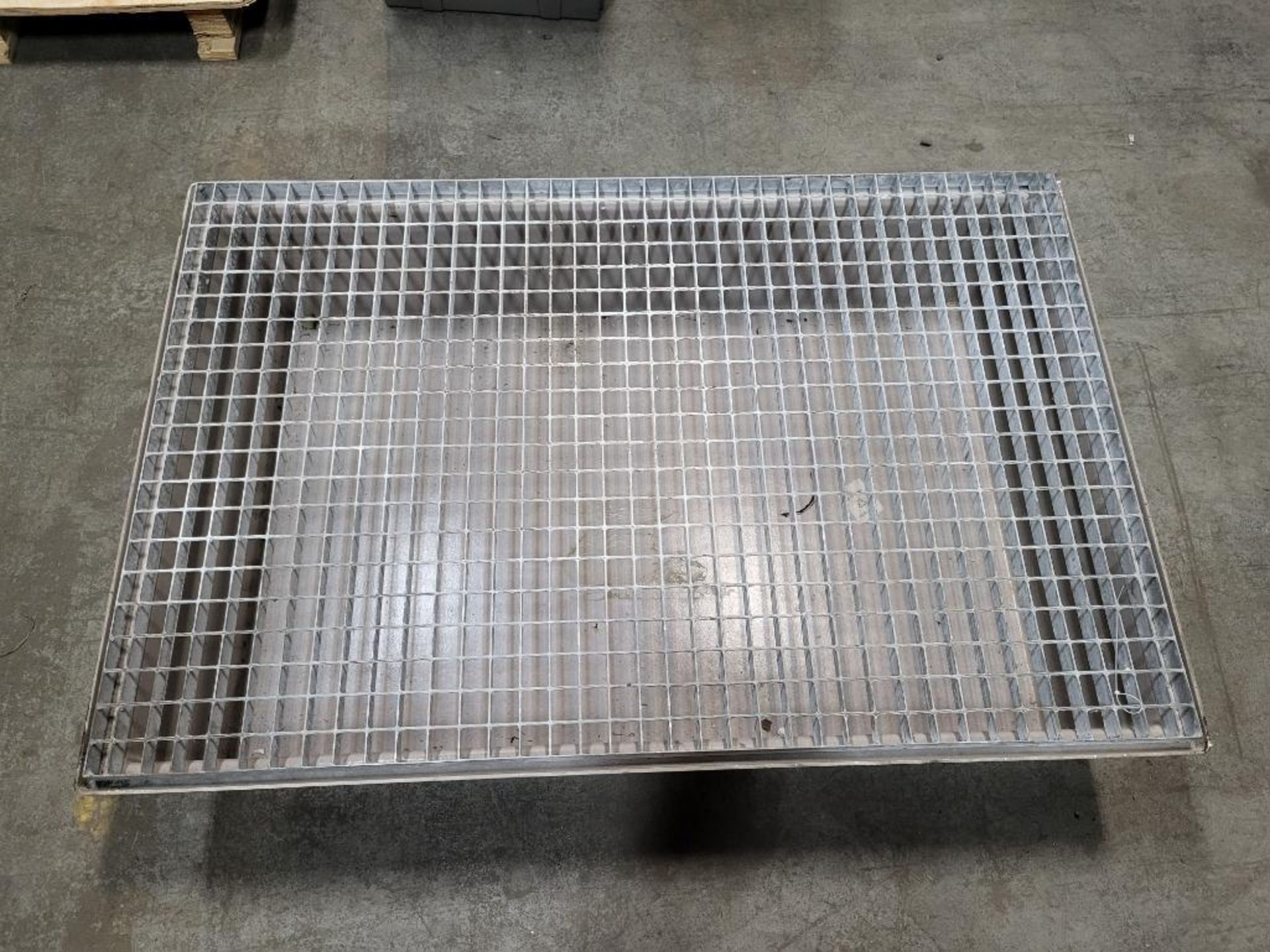 Cemo Sump Tray 220L With Galvanized Steel Grating - 2 Barrels - Image 3 of 3