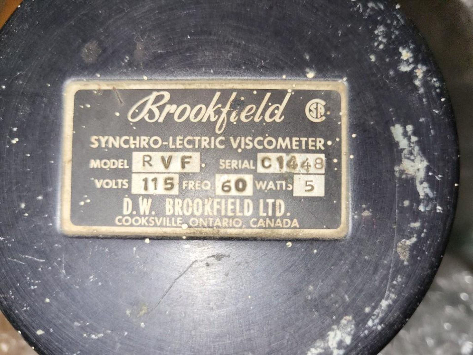Brookfield Synchro-Lectric Viscometer In Case - Image 5 of 7