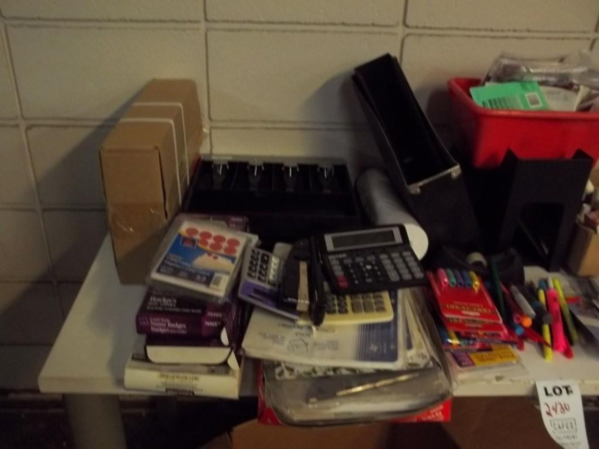 Large Lot Of Assorted Office Supplies Packed In Boxes - Image 3 of 4