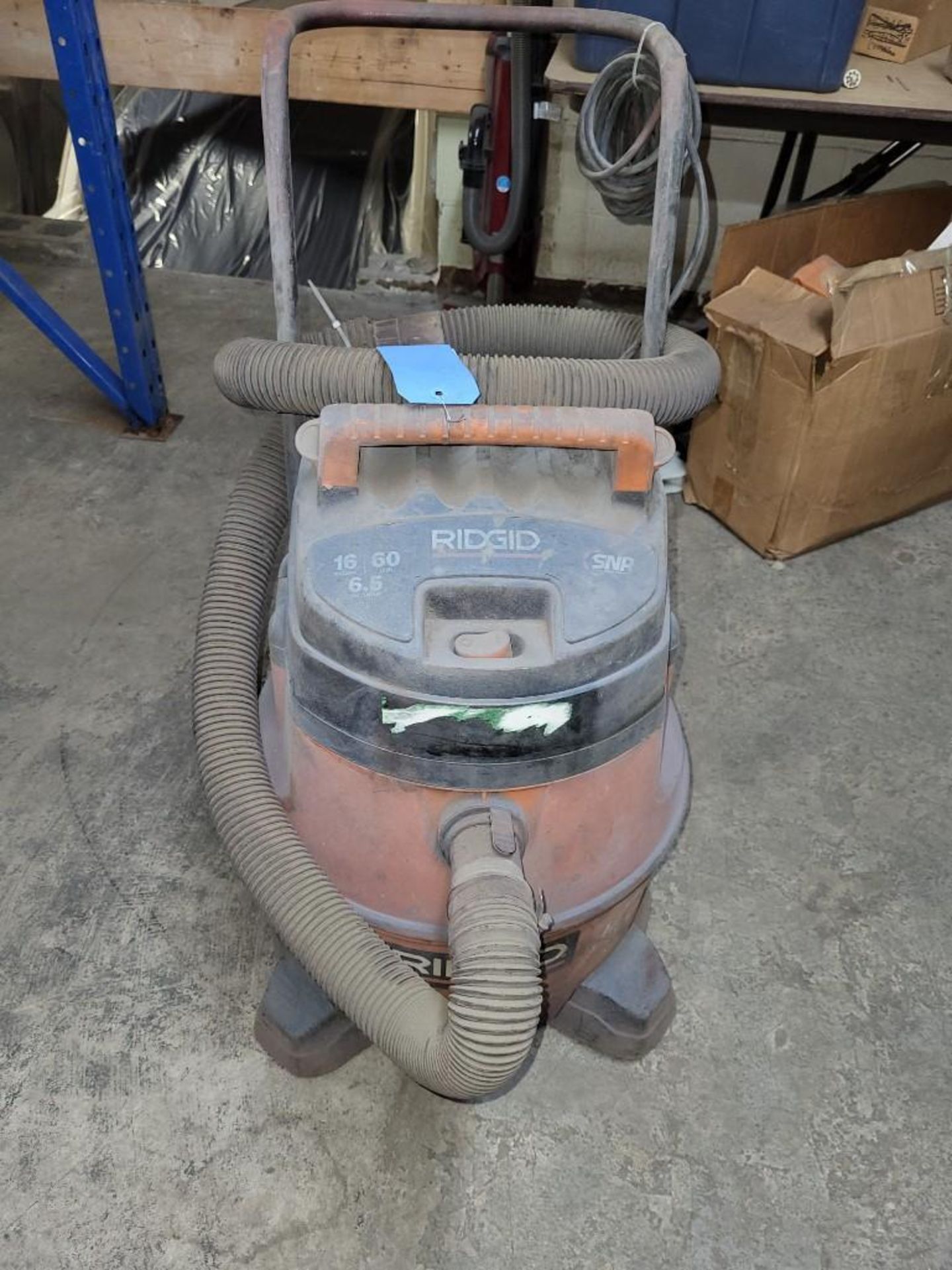 Rigid 6.5HP 60L Wet/Dry Shop Vac