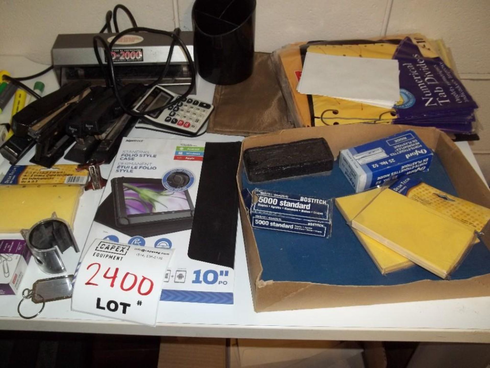 Large Lot Of Assorted Office Supplies Packed In Boxes - Image 3 of 6