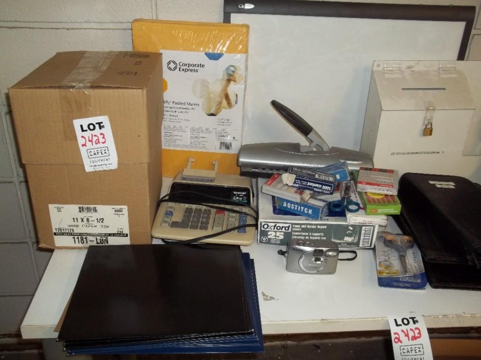 Large Lot Of Assorted Office Supplies Packed In Boxes - Image 2 of 5