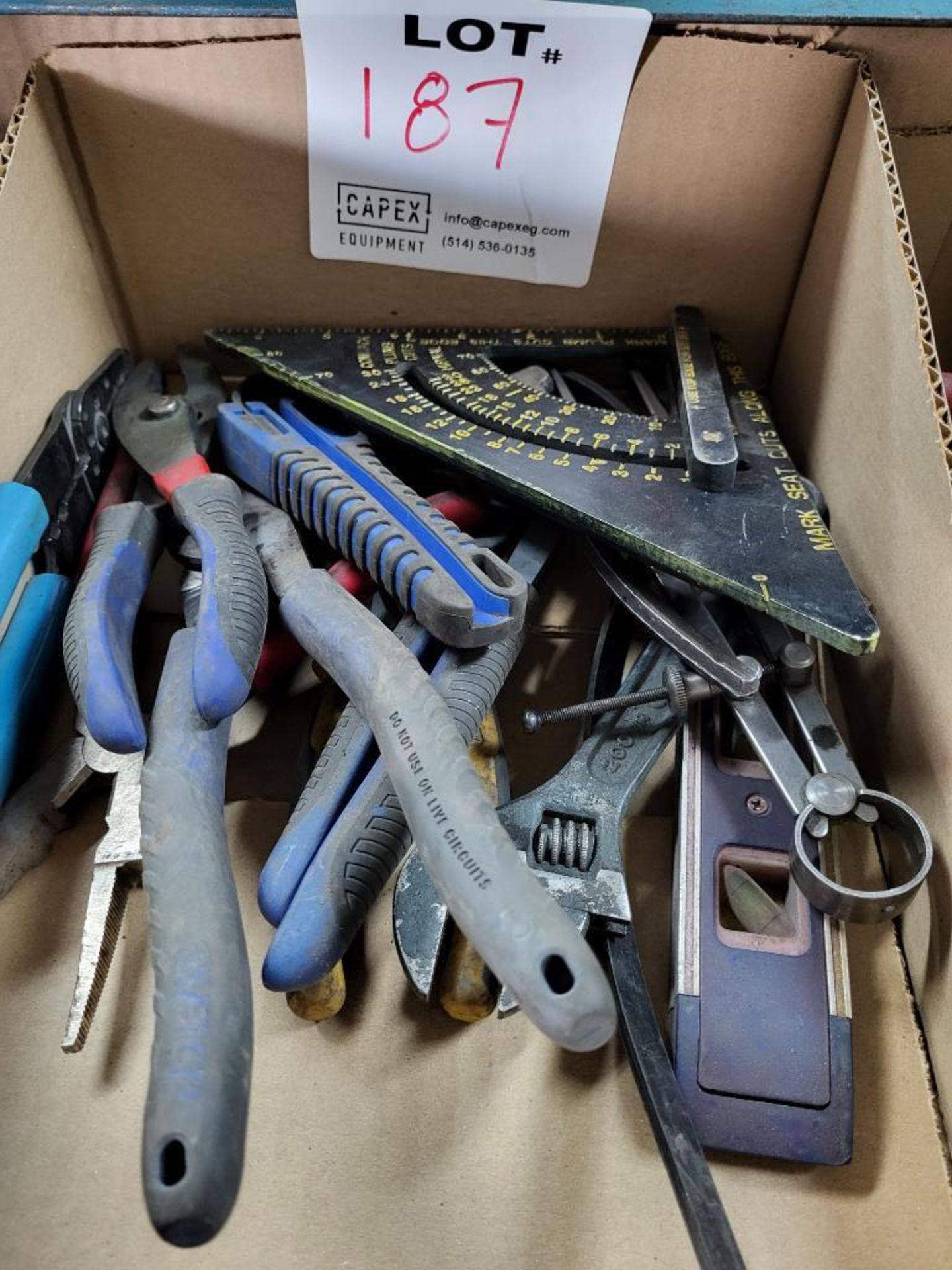 Lot Of 12+ Misc. - Tools Pliers, Cutters, Etc