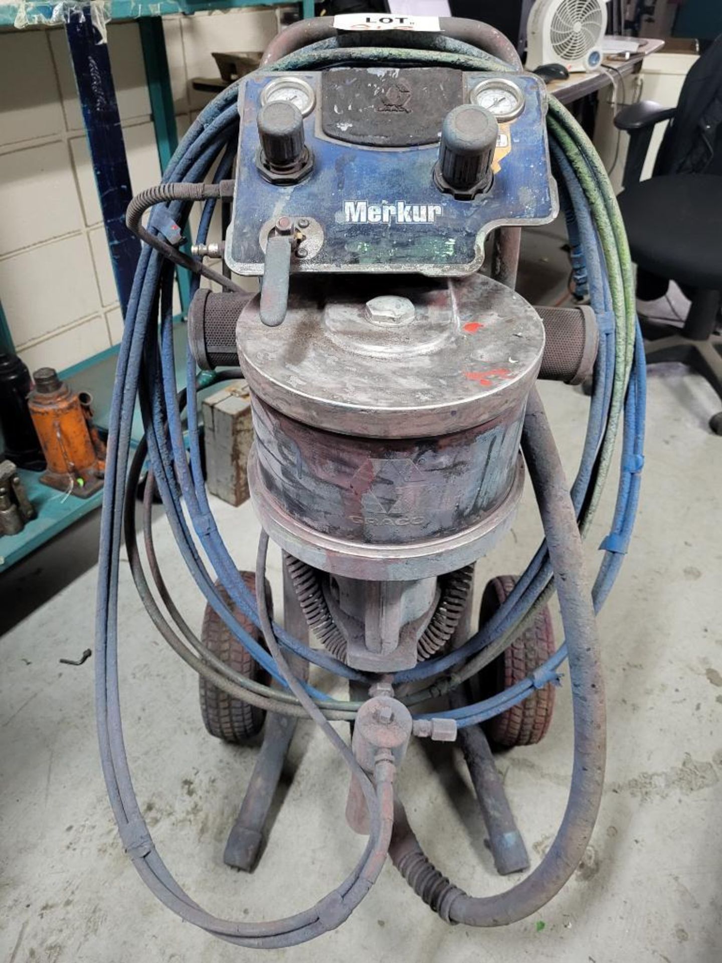 Graco Merkur Heavy Duty Paint Sprayer On Wheels