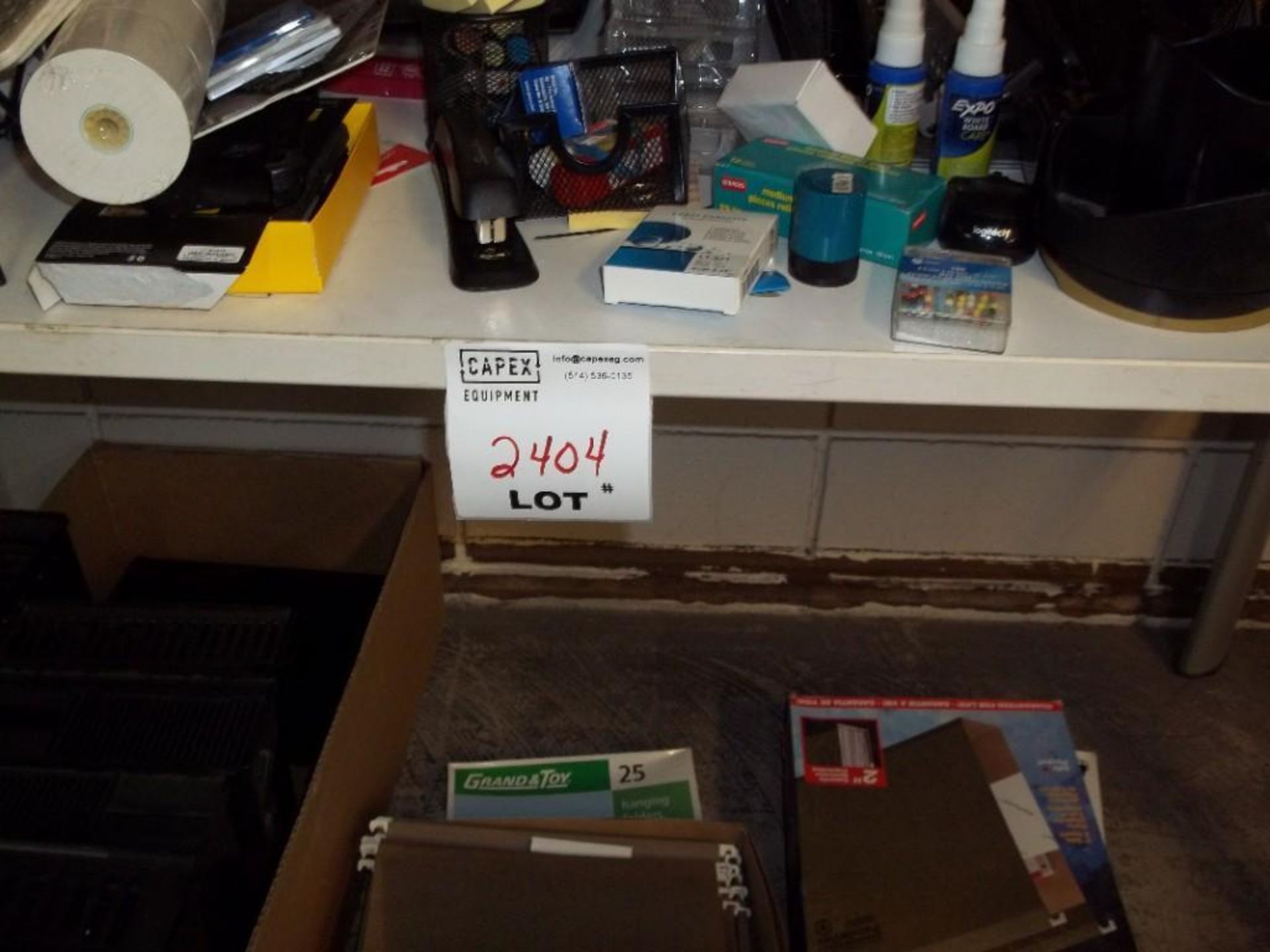 Large Lot Of Assorted Office Supplies Packed In Boxes - Image 4 of 5