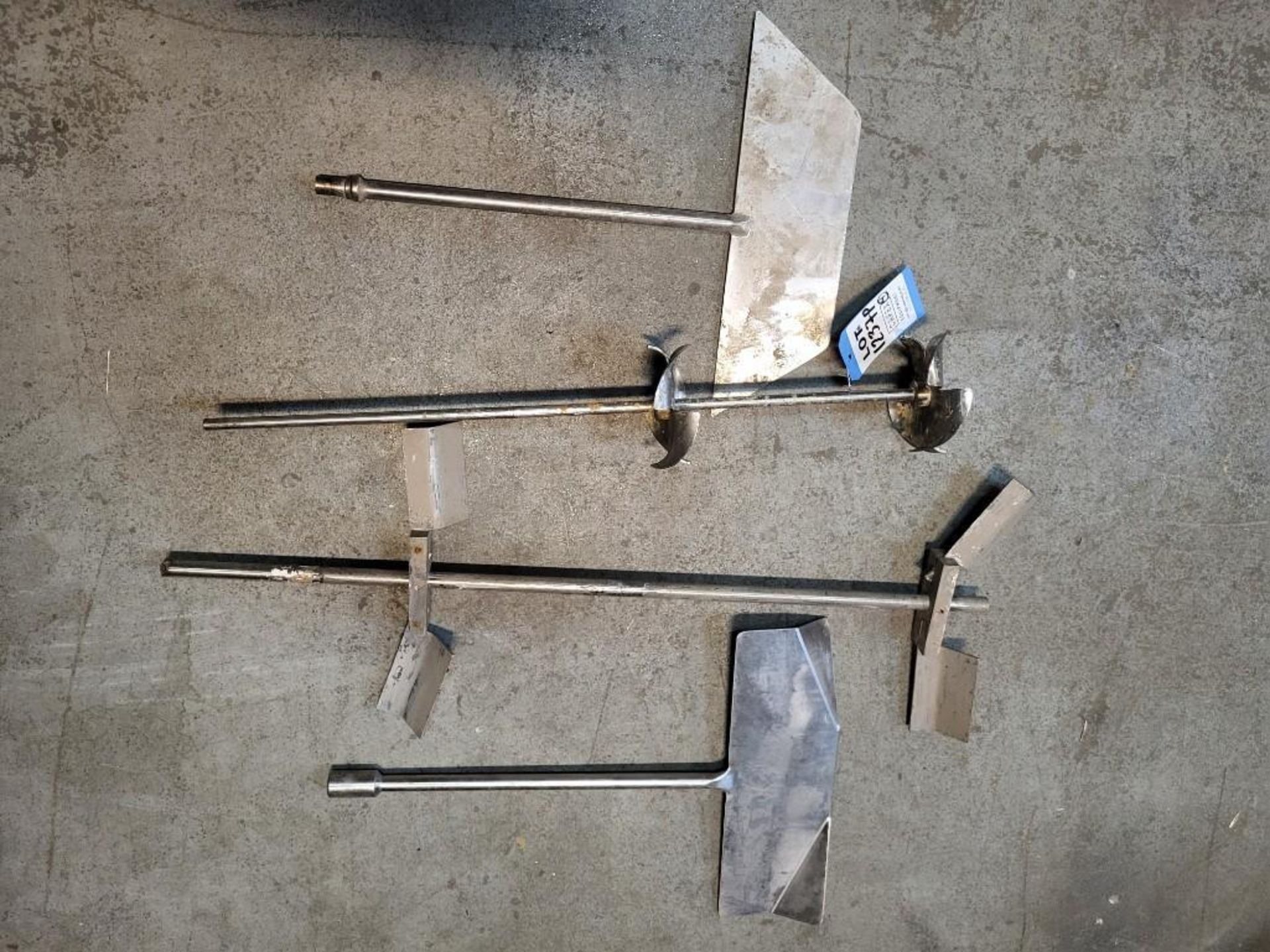 Lot Of Assorted Mixing Blades