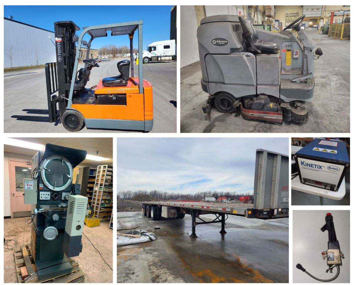 *** NO BUYERS PREMIUM *** Forklifts, Floor Cleaners, Metalworking, and More!