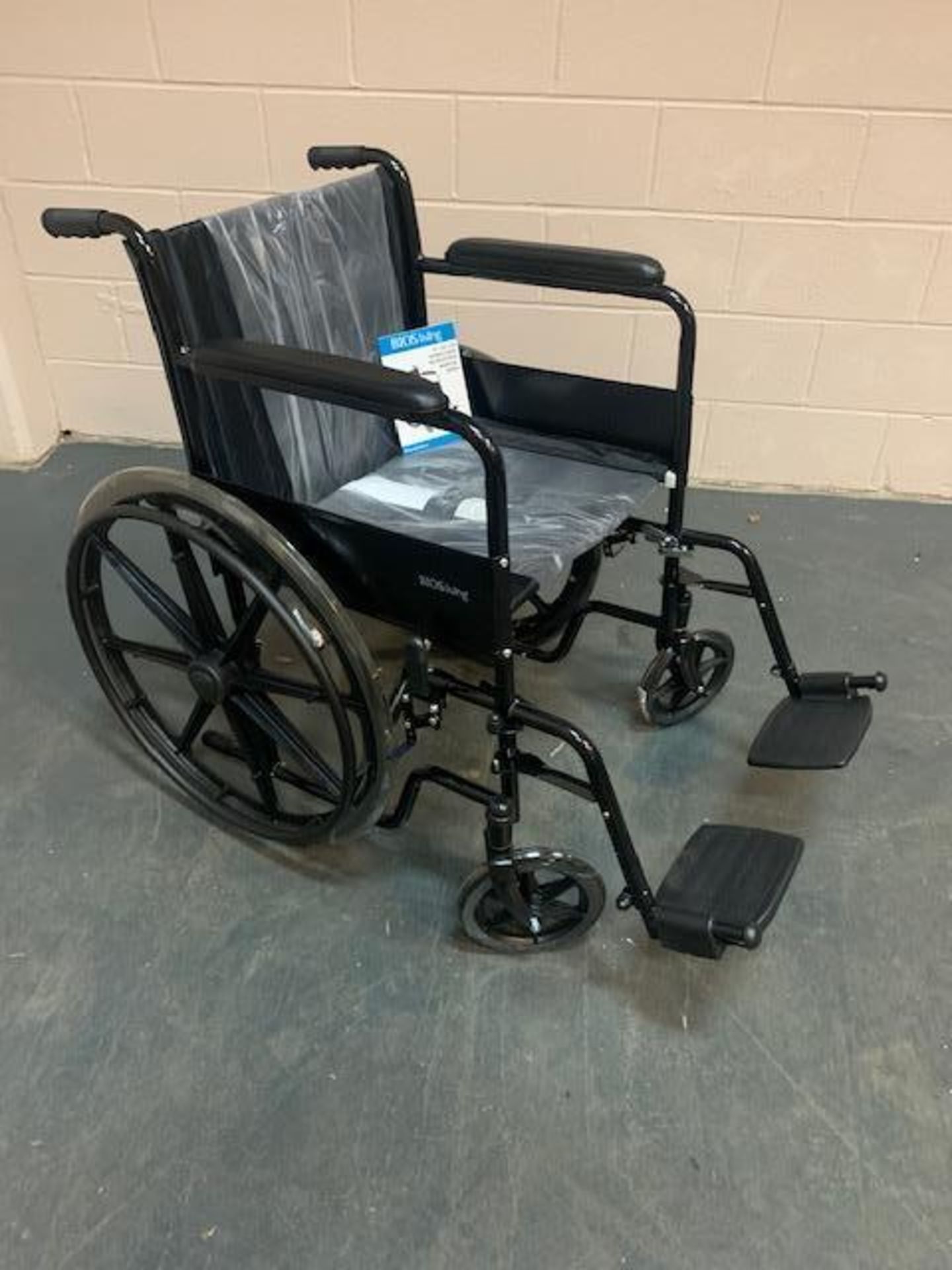 New In Box BIOS Living 18 inch / 45 cm Wheelchair Tool Free Assembly