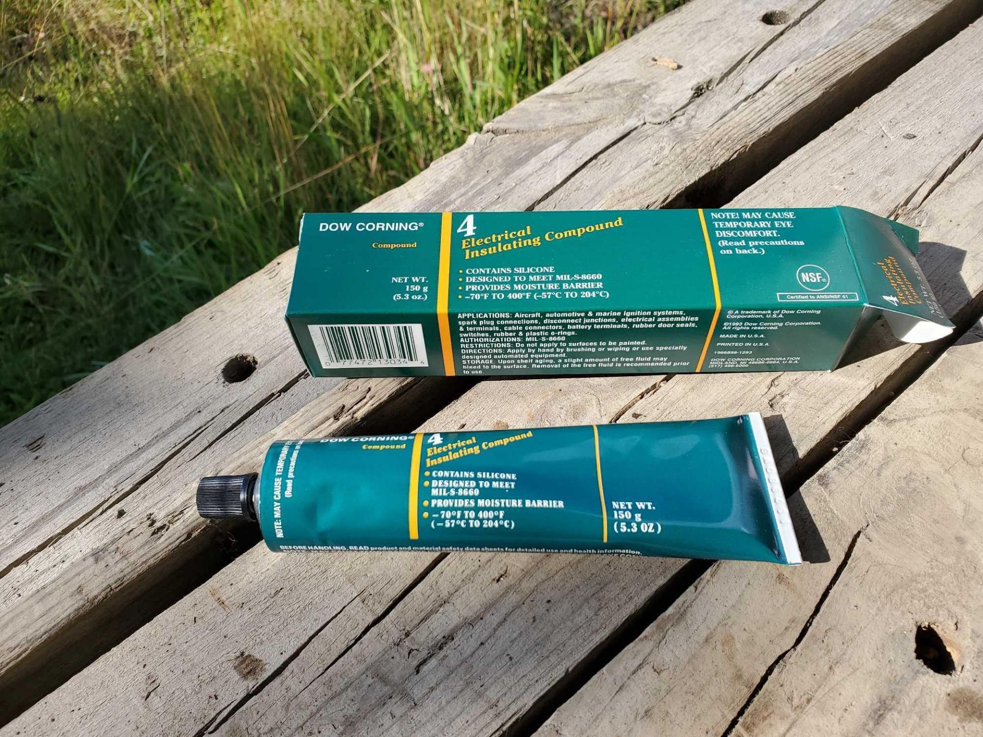 192 tubes dow corning 4 electrical compound